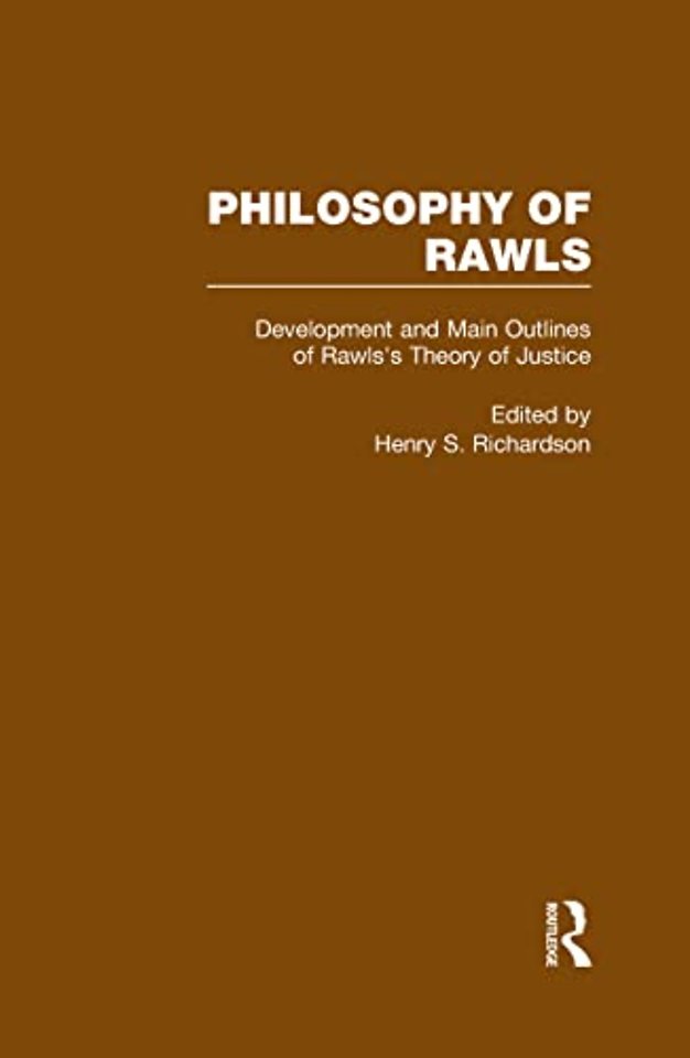 Development and Main Outlines of Rawls's Theory of Justice