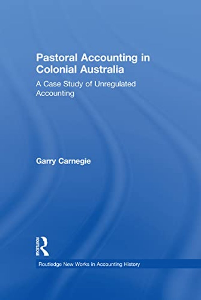 Pastoral Accounting in Colonial Australia