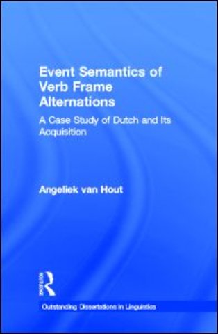 Event Semantics of Verb Frame Alternations