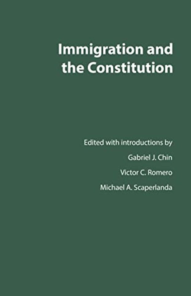 Immigration and the Constitution