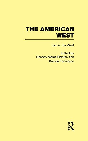 Law in the West