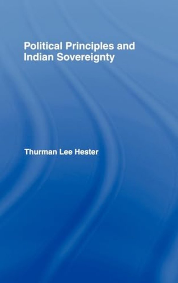 Political Principles and Indian Sovereignty
