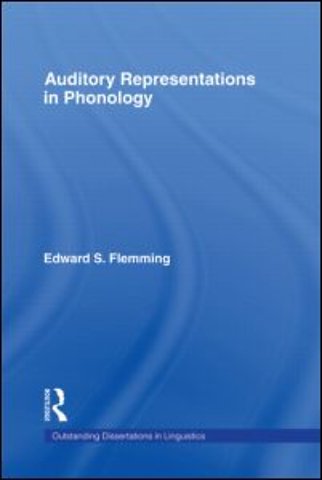 Auditory Representations in Phonology