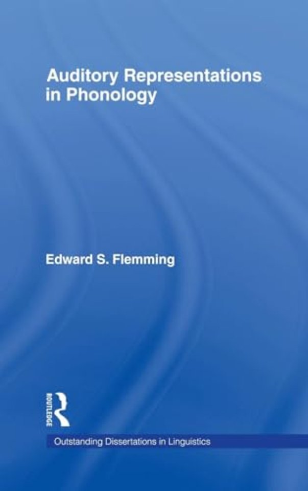 Auditory Representations in Phonology