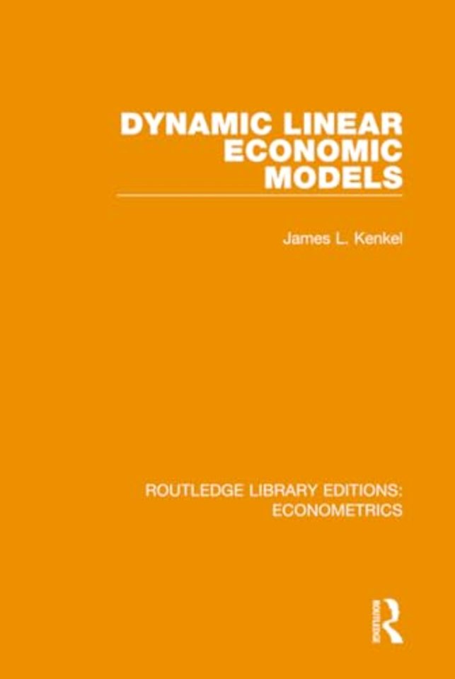 Dynamic Linear Economic Models