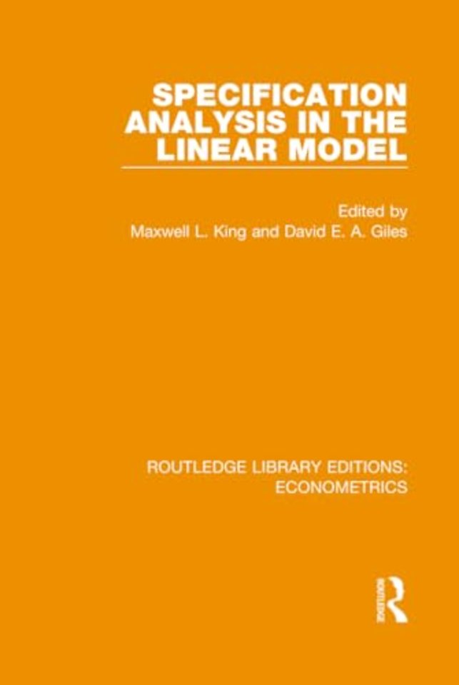 Specification Analysis in the Linear Model