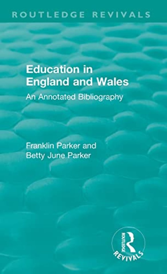 Education in England and Wales
