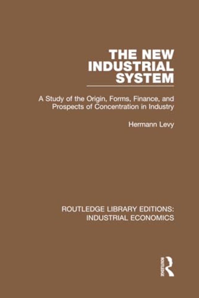 New Industrial System