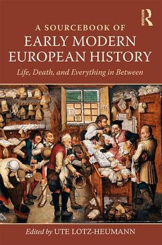 Sourcebook of Early Modern European History