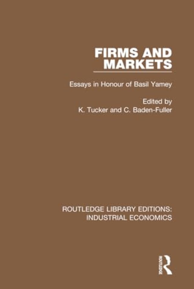 Firms and Markets