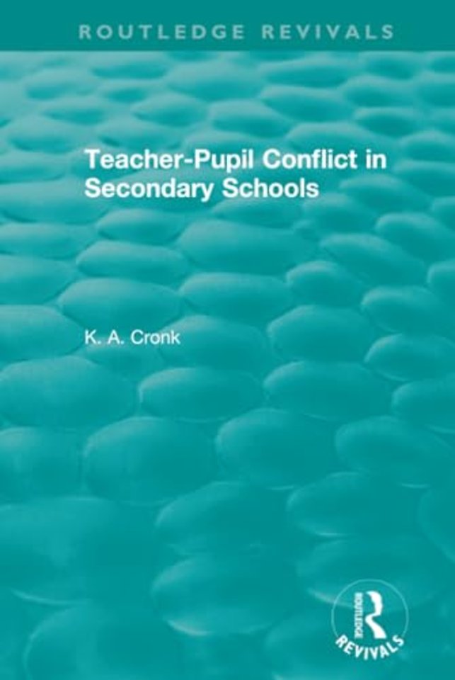 Teacher-Pupil Conflict in Secondary Schools (1987)