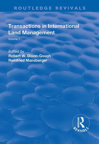 Transactions in International Land Management