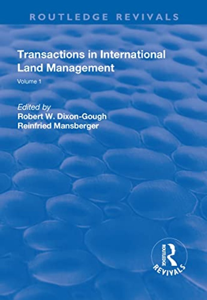 Transactions in International Land Management