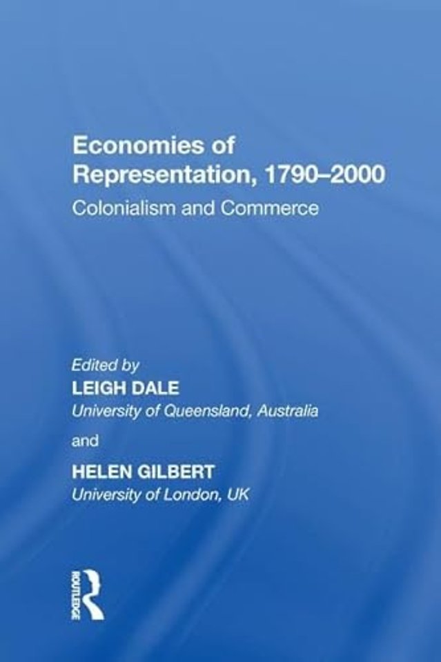 Economies of Representation, 1790�2000