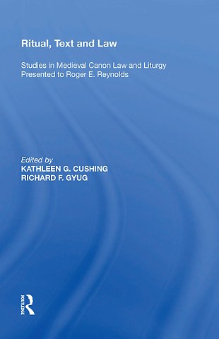 Ritual, Text and Law