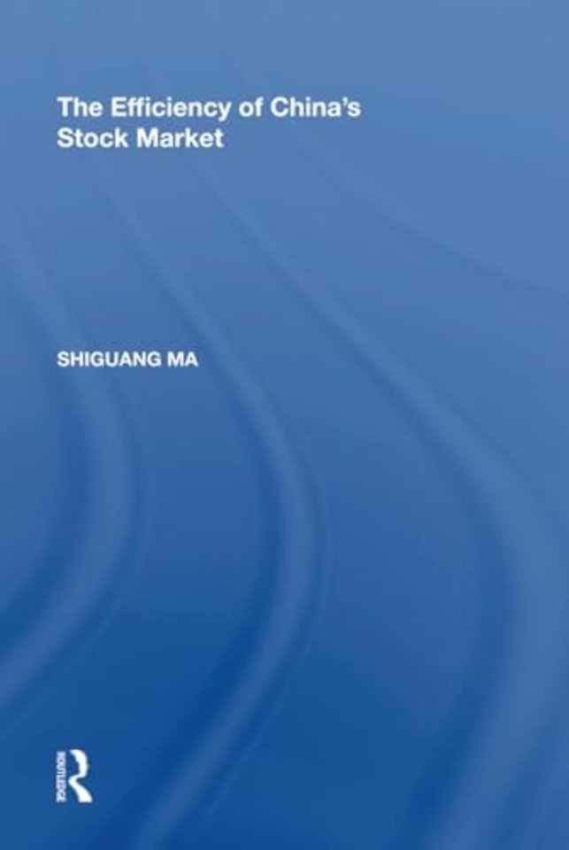Efficiency of China's Stock Market
