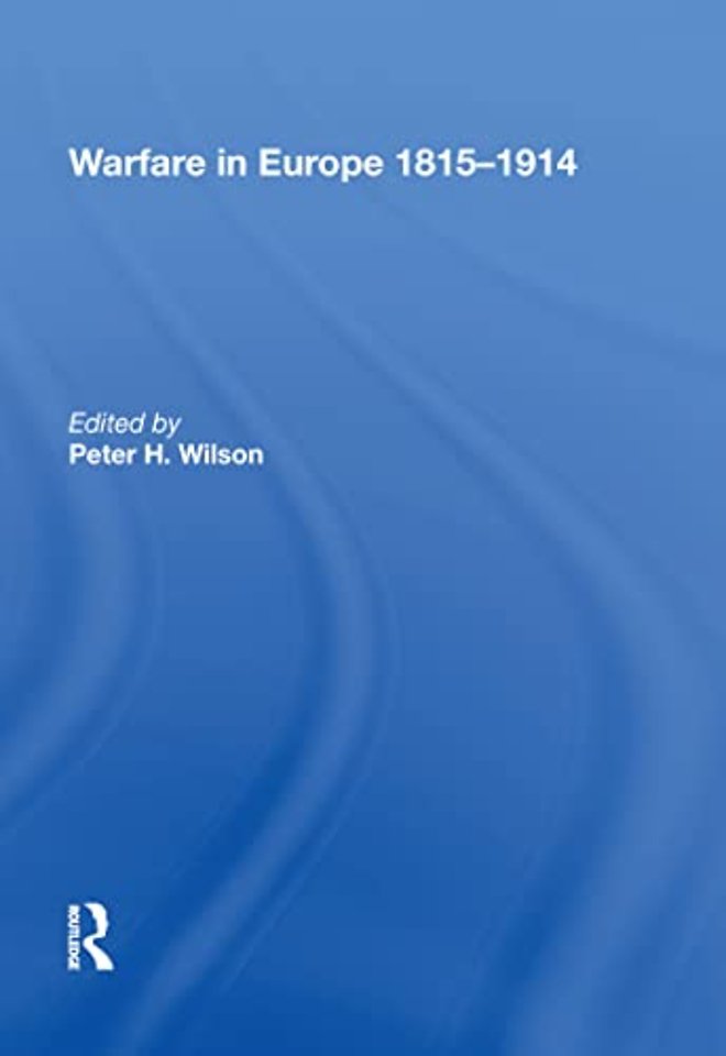 Warfare in Europe 1815�1914