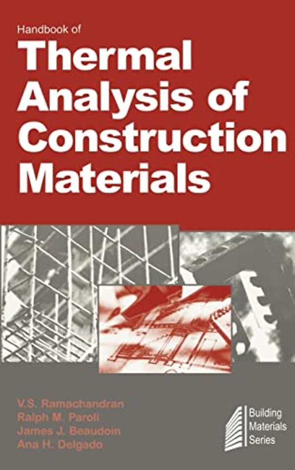 Handbook of Thermal Analysis of Construction Materials