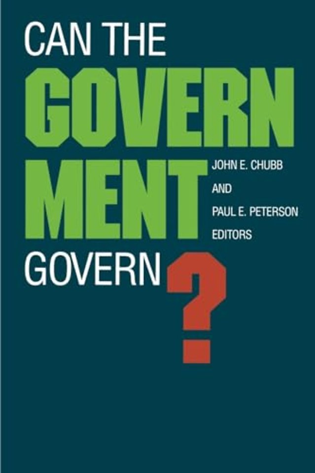 Can the Government Govern?