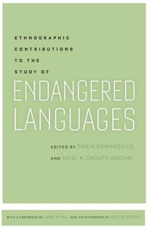 Ethnographic Contributions to the Study of Endangered Languages