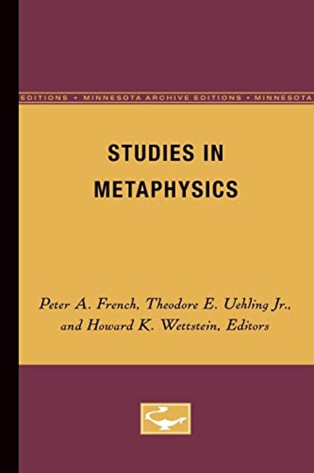 Studies in Metaphysics