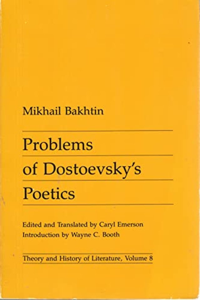 Problems of Dostoevsky's Poetics