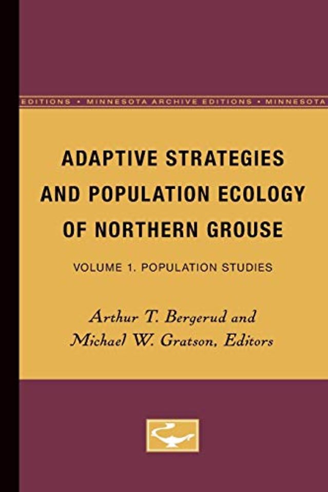 Adaptive Strategies and Population Ecology of No – Volume 1. Population Studies