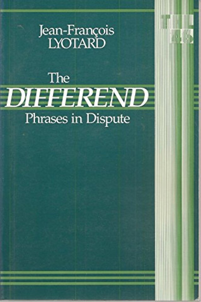 Differend – Phrases in Dispute