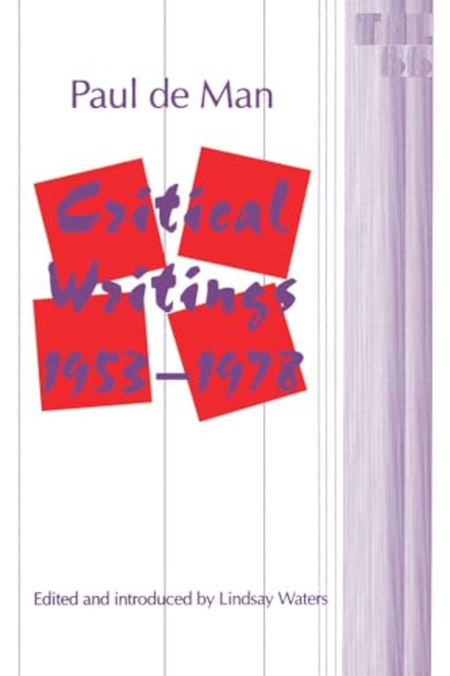 Critical Writings, 1953–1978