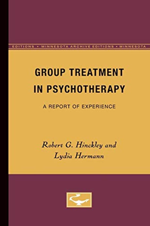 Group Treatment in Psychotherapy – A Report of Experience