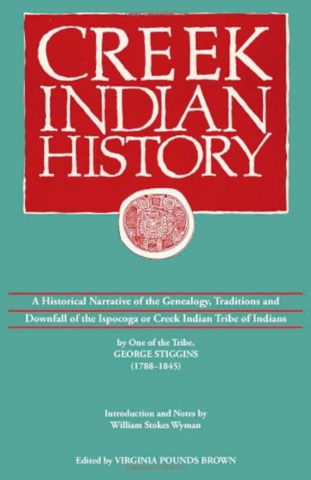 Creek Indian History – A Historical Narrative of the Genealogy, Traditions and Downfall of the Ispocoga or Creek Indian Tribe of Indians by One o