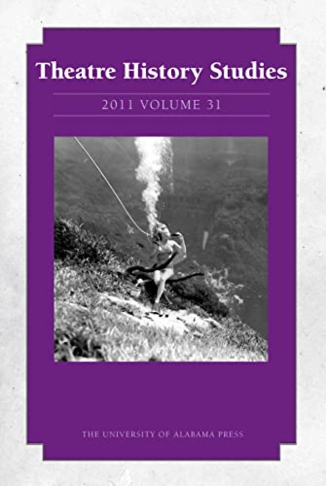 Theatre History Studies 2011 – Volume 31