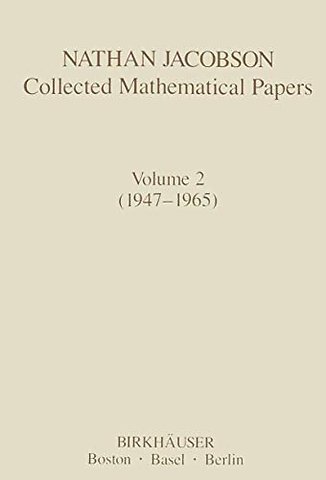 Nathan Jacobson Collected Mathematical Papers
