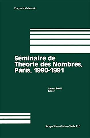 Séminaire de Théorie des Nombres, Paris, 1990–91