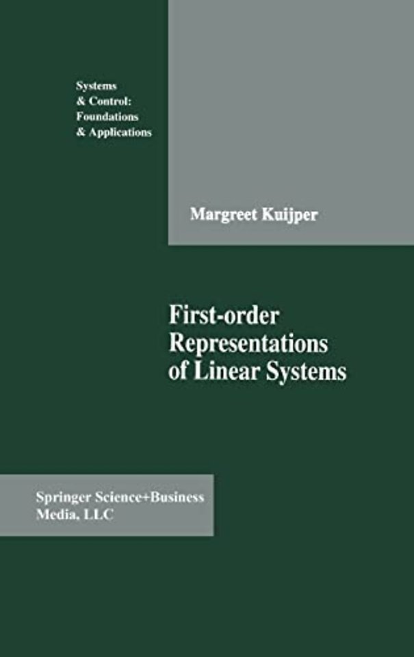 First-Order Representations of Linear Systems