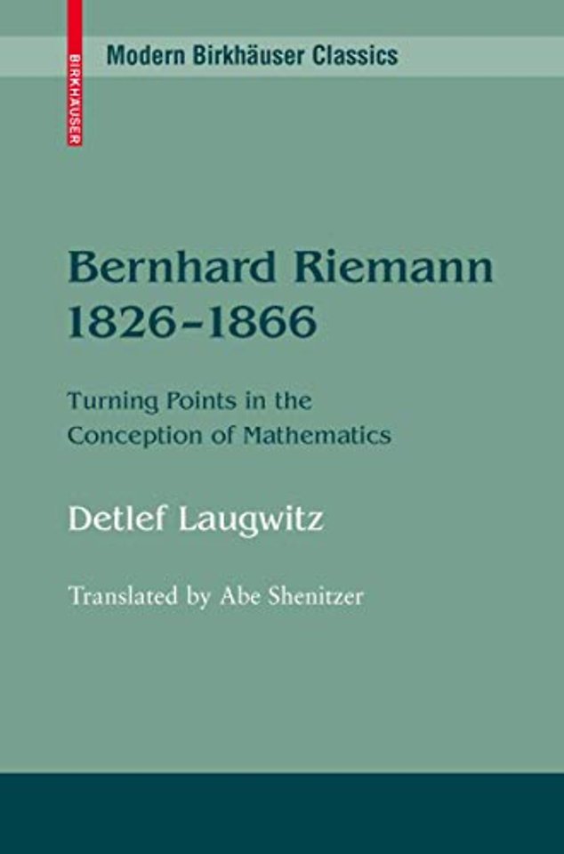 Bernhard Riemann 1826–1866