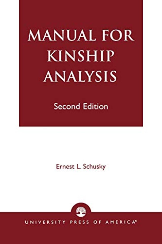 Manual for Kinship Analysis