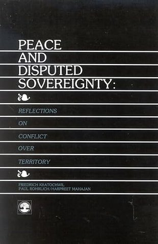 Peace and Disputed Sovereignty