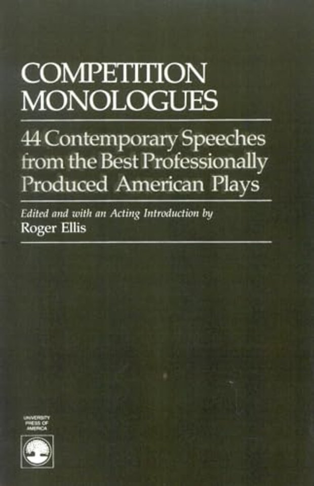 Competition Monologues