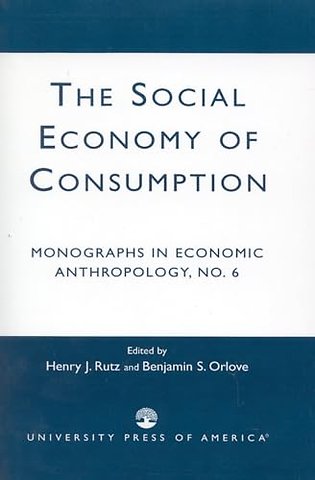 The Social Economy Consumption No 6