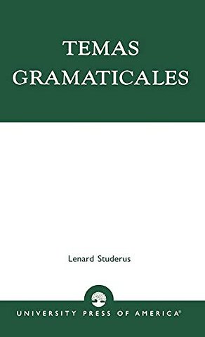 Temas Gramaticales