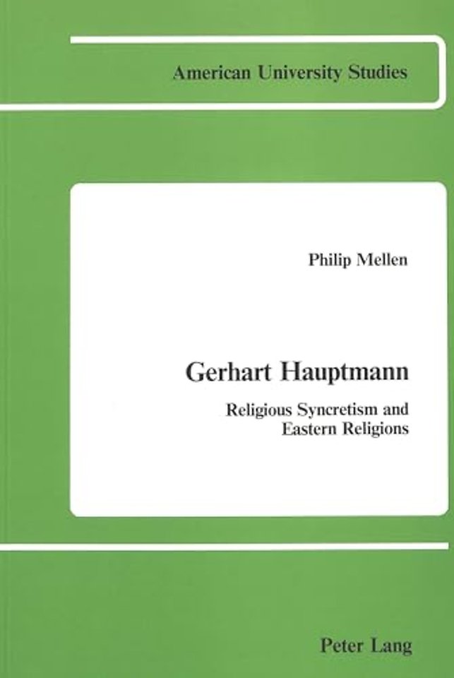 Gerhart Hauptmann