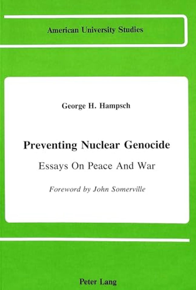 Preventing Nuclear Genocide