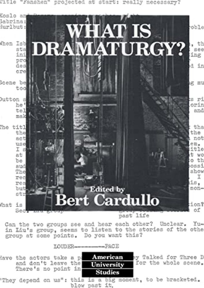 What is Dramaturgy?