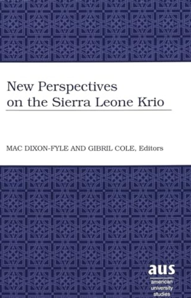 New Perspectives on the Sierra Leone Krio