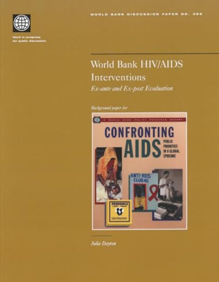 World Bank HIV/AIDS Interventions – Ex–ante and Ex–post Evaluation