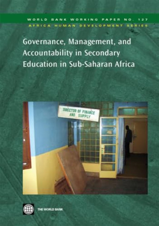 Governance, Management, and Accountability in Secondary Education in Sub–Saharan Africa