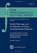 Stable Marriage and Its Relation to Other Combinatorial Problems