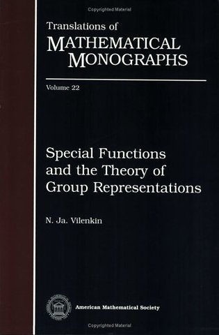 Special Functions and the Theory of Group Representations