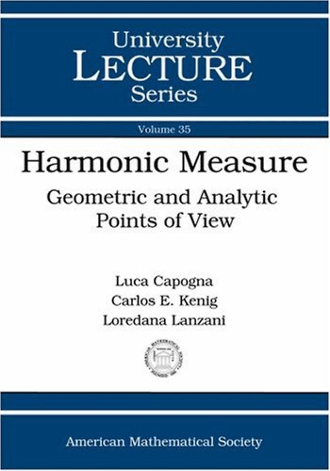 Harmonic Measure – Geometric and Analytic Points of View